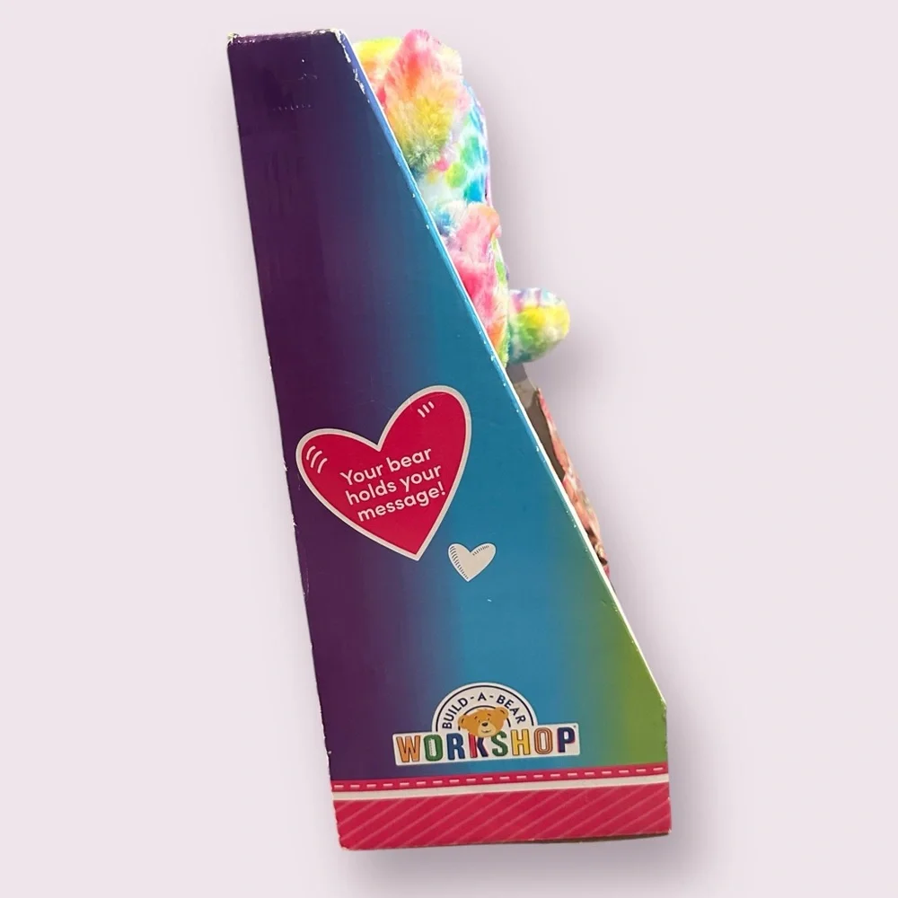 New In Package Build-A-Bear Colorful Secret Diary Bear - Picture 4 of 8